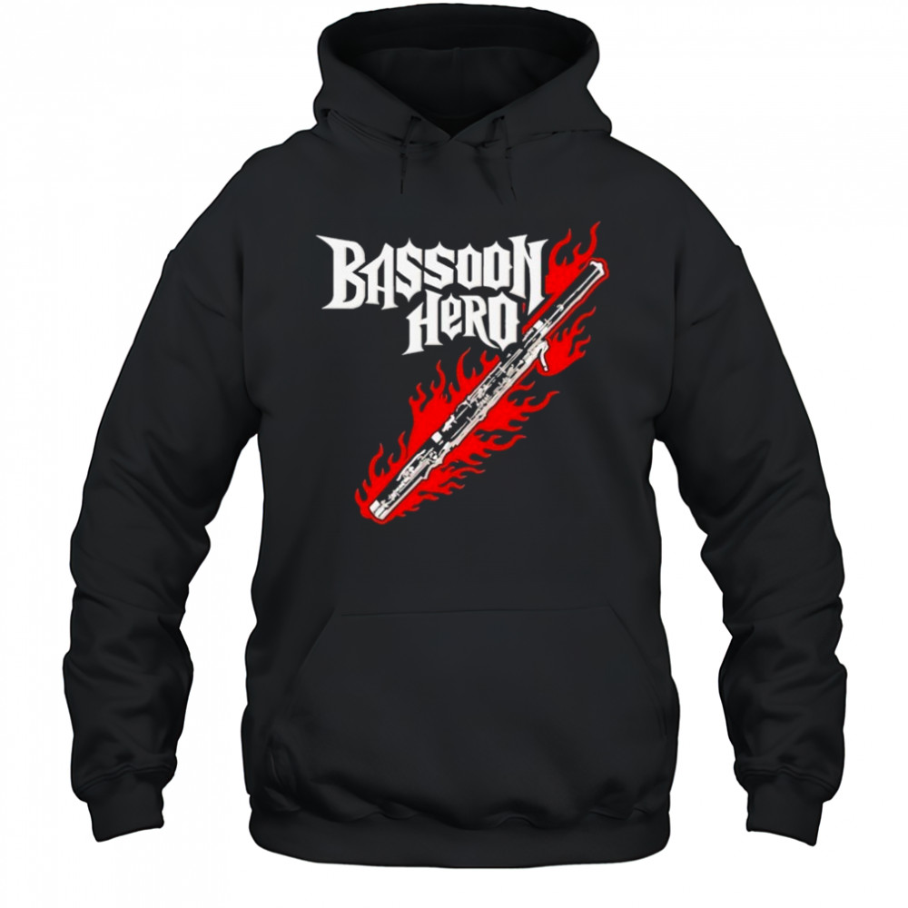 Bassoon Hero T-shirt Hoodie
