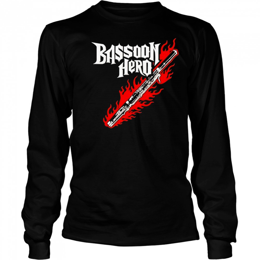 Bassoon Hero T-shirt Long Sleeved