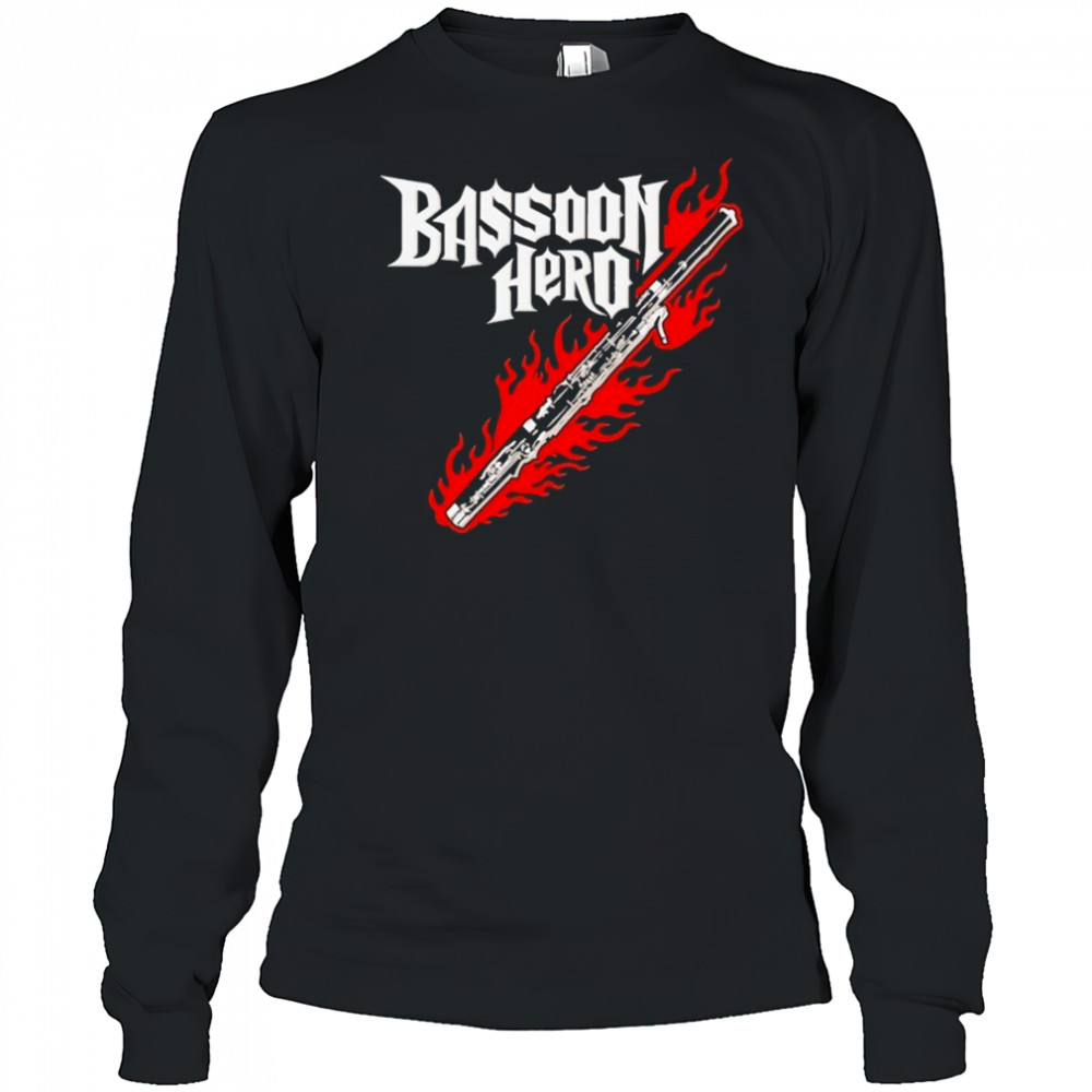 Bassoon Hero T-shirt Long Sleeved