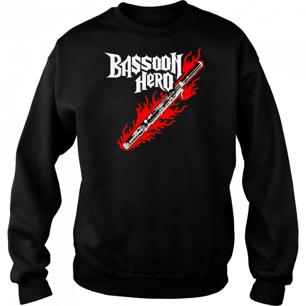 Bassoon Hero T-shirt Hoodie