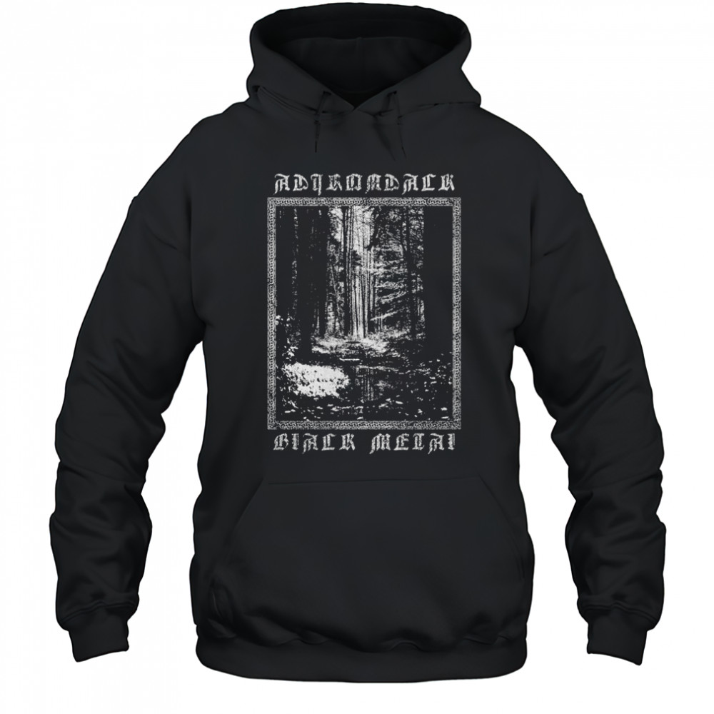 Blackbraid Adirondack Black Metal T-shirt Hoodie