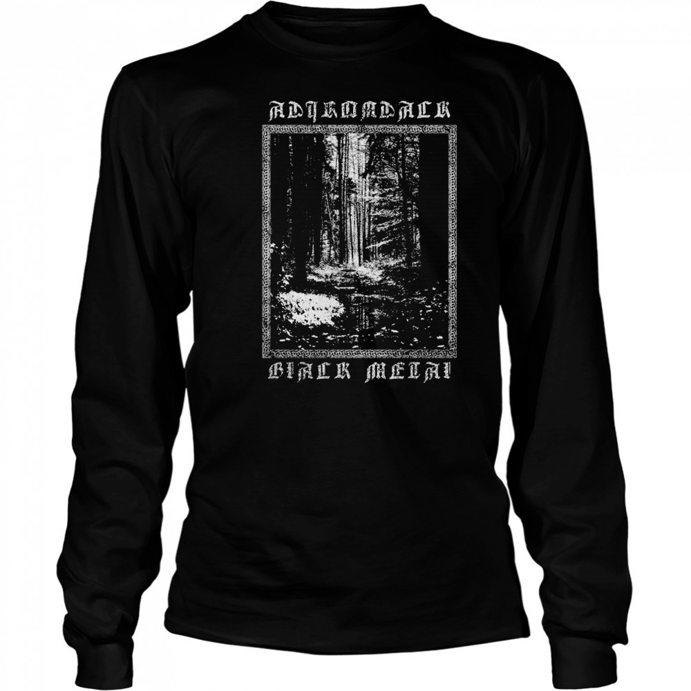 Blackbraid Adirondack Black Metal T-shirt Long Sleeved