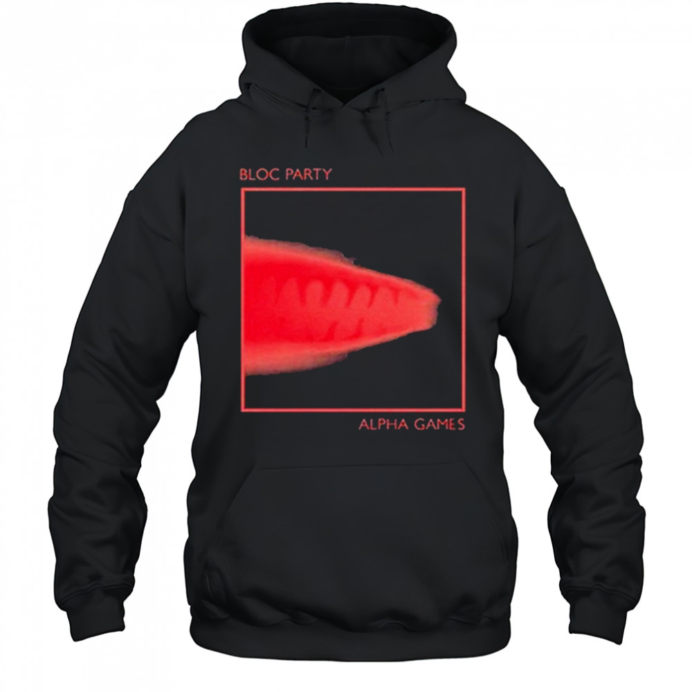 Bloc Party Alpha Games T-shirt Hoodie