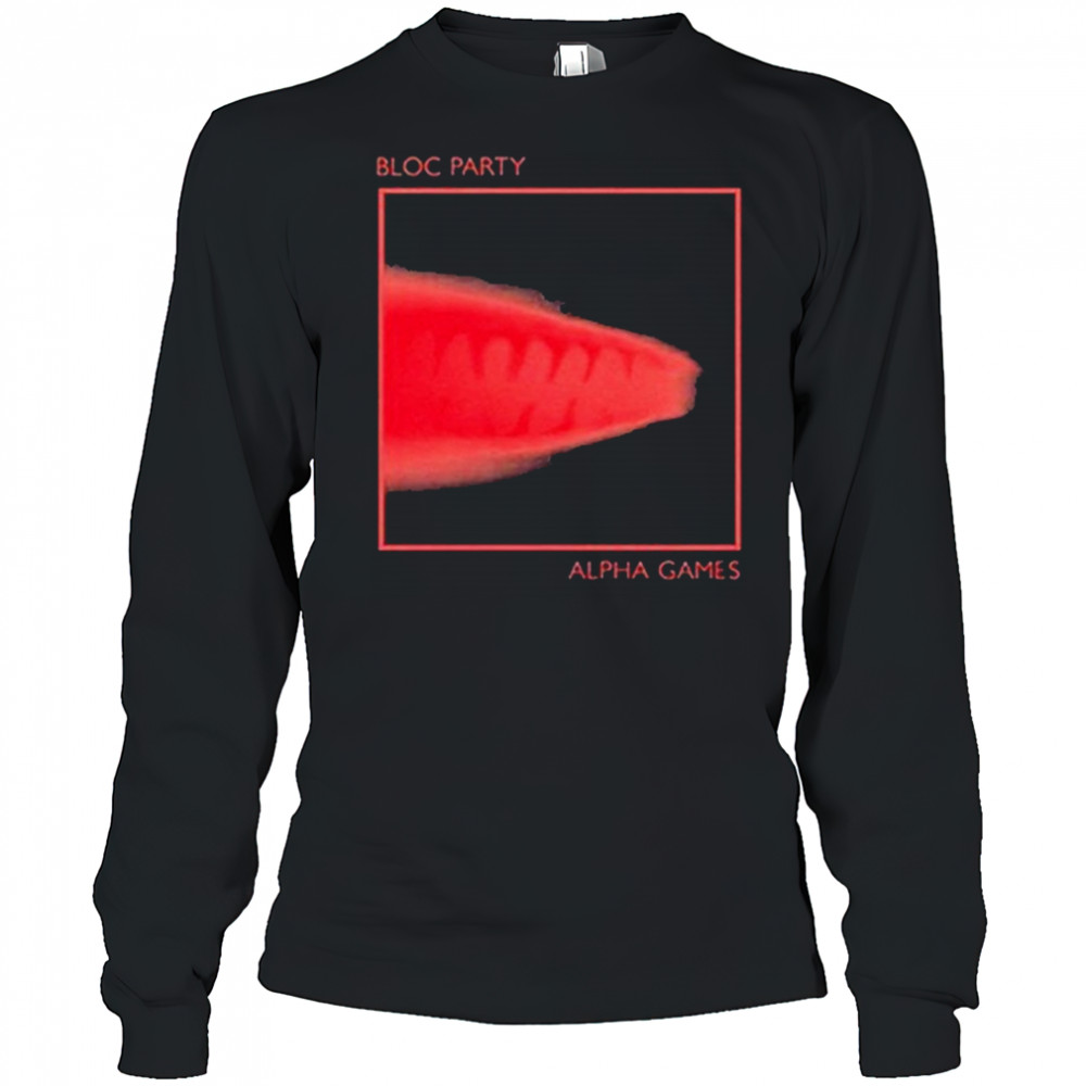 Bloc Party Alpha Games T-shirt Long Sleeved