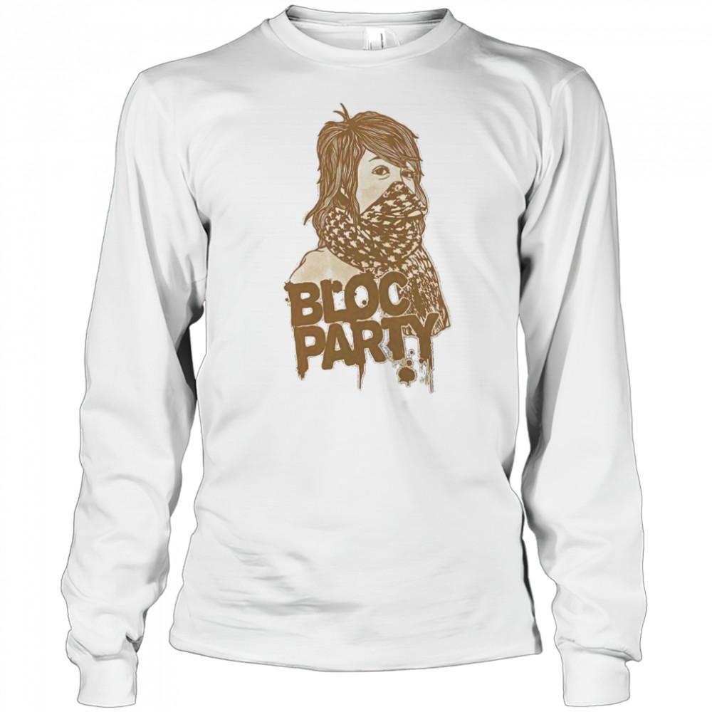 Bloc Party Graffiti T-shirt Long Sleeved