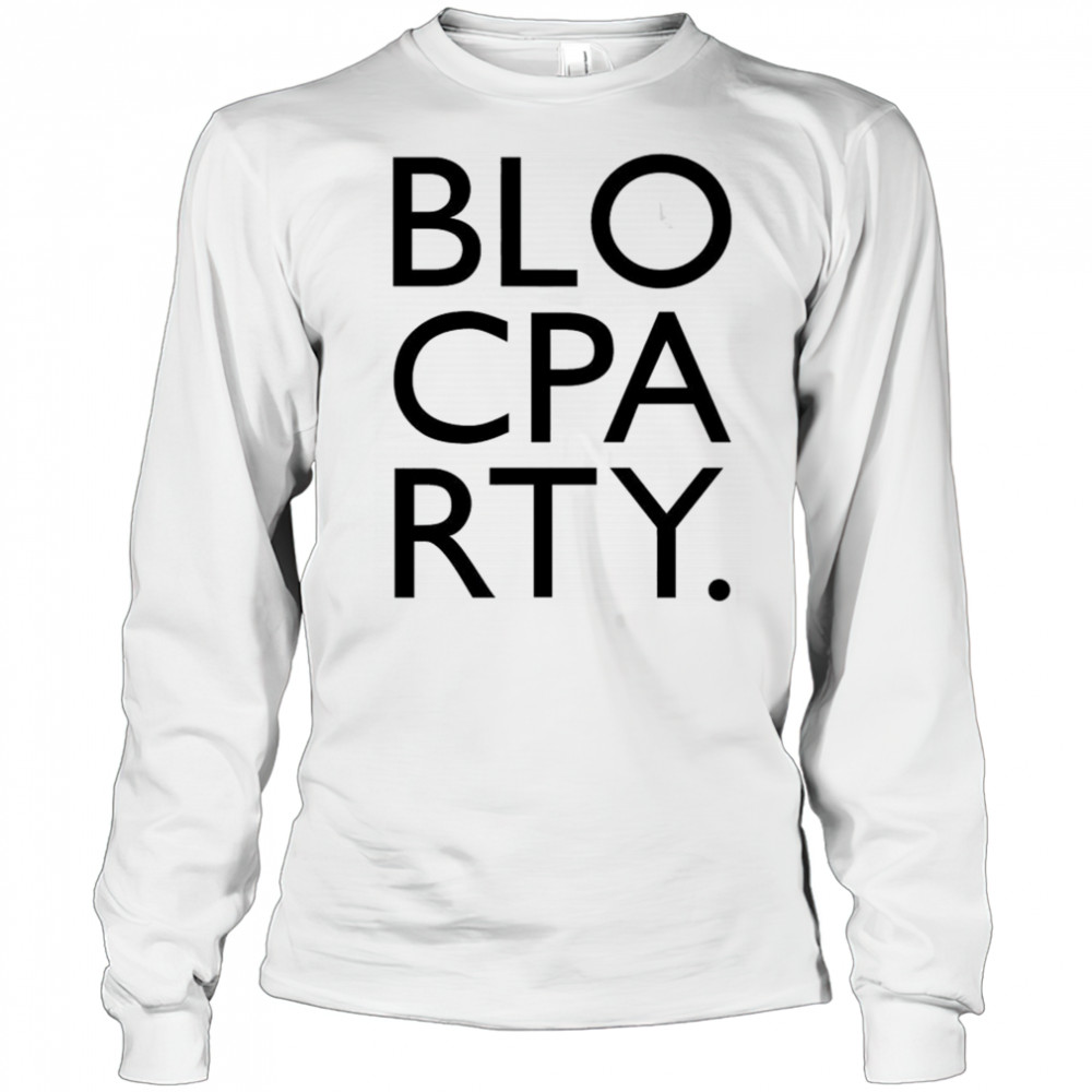 Bloc Party Logo T-shirt Long Sleeved