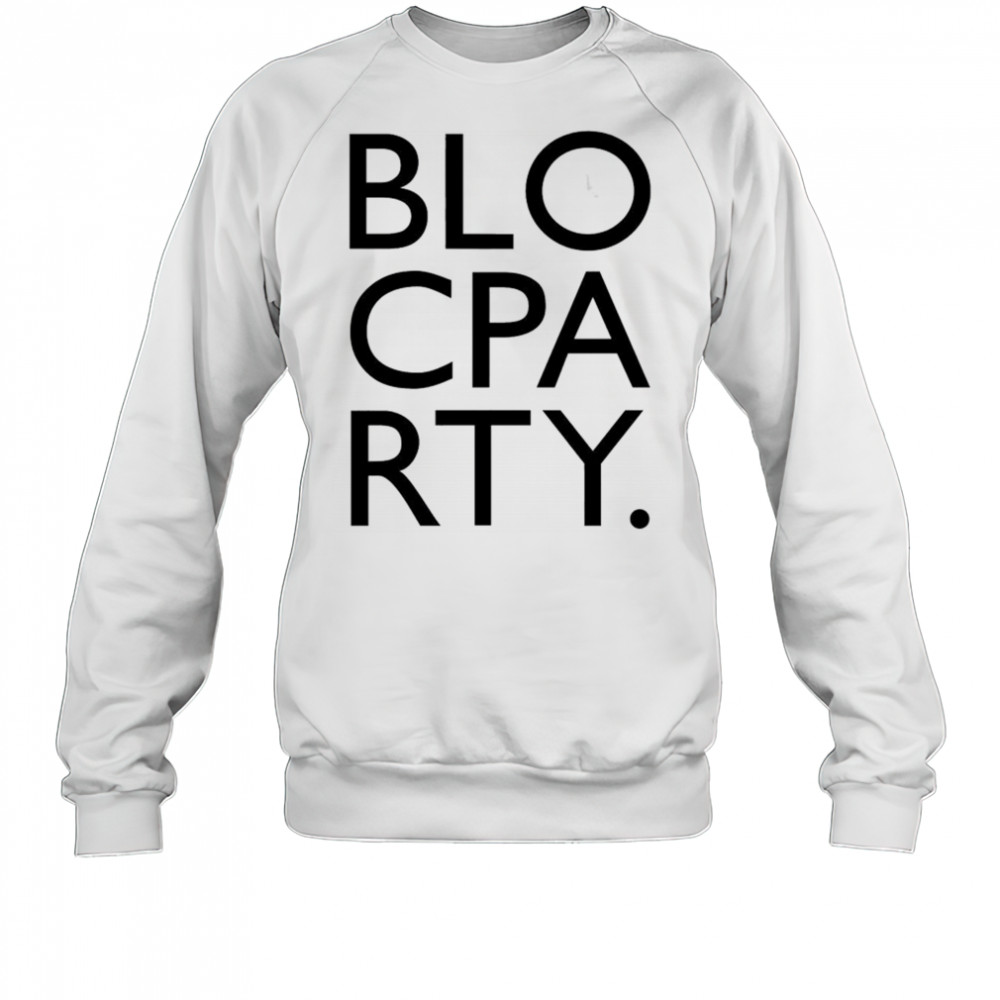 Bloc Party Logo T-shirt Sweatshirt