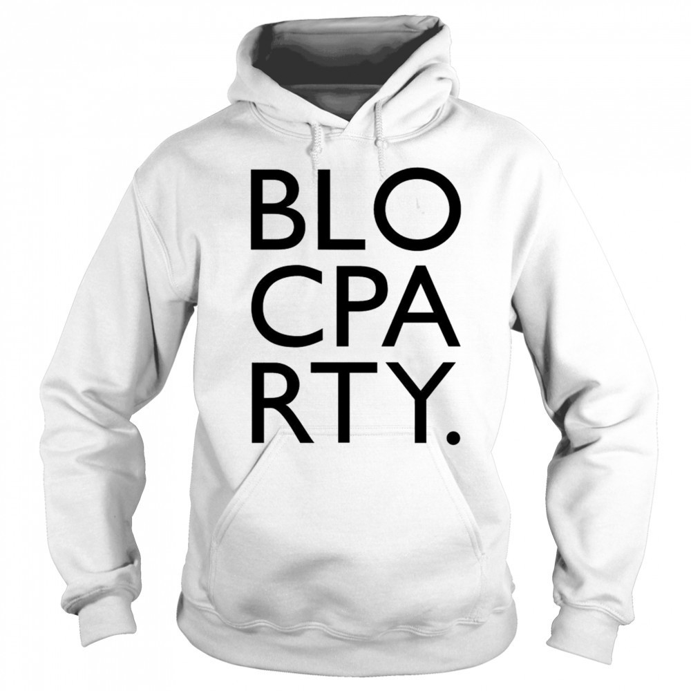 Bloc Party Logo T-shirt Sweatshirt
