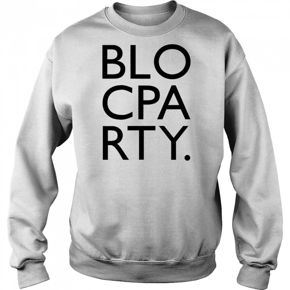 Bloc Party Logo T-shirt Hoodie