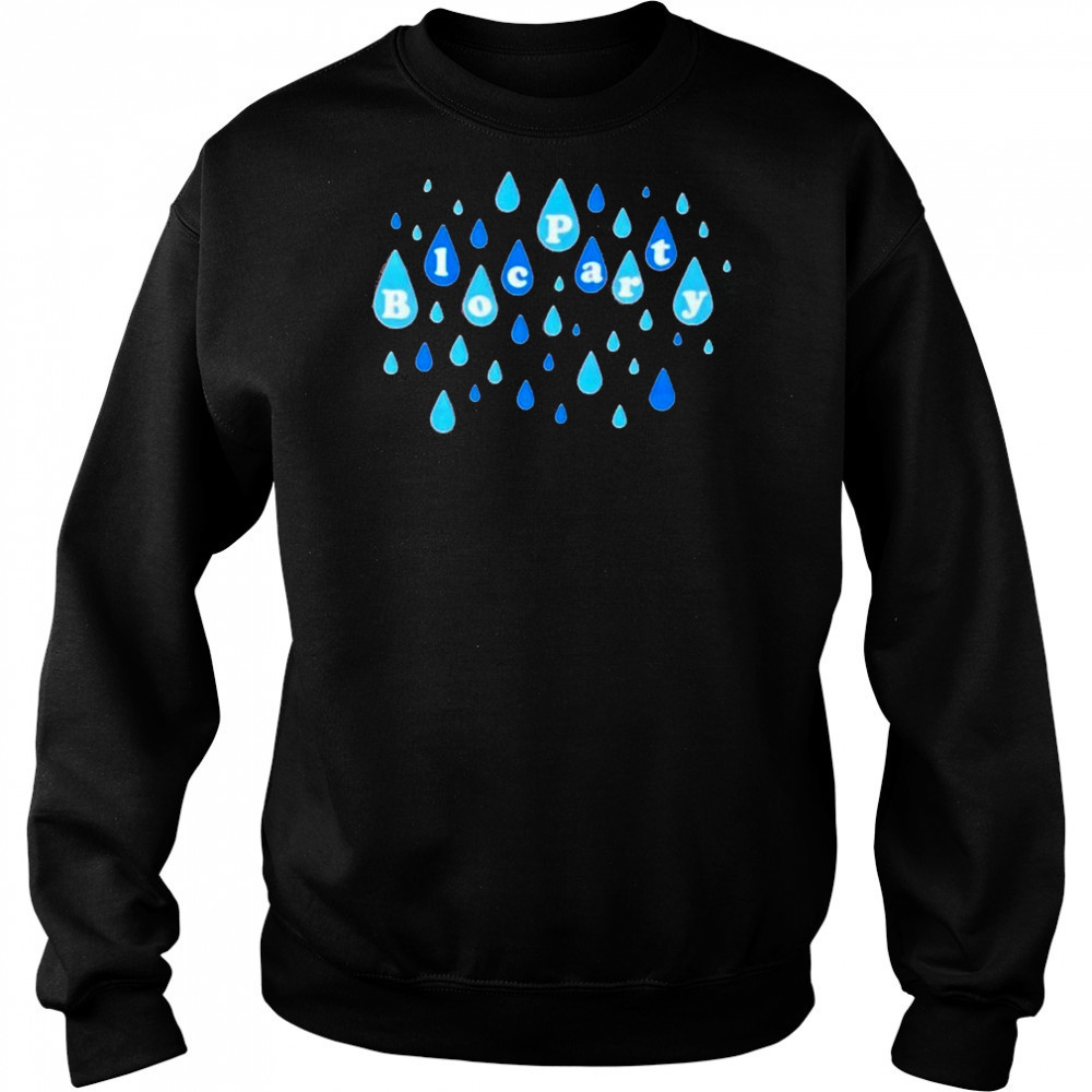 Bloc Party Raindrops T-shirt Hoodie