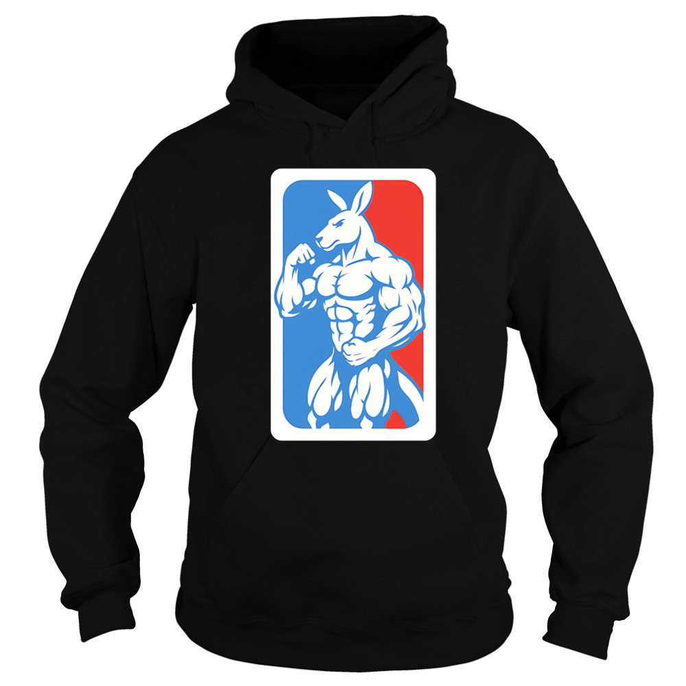 Bodybuilding Kangaroo logo NBA shirt Sweatshirt