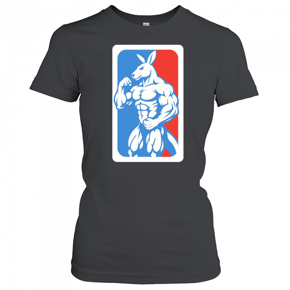 Bodybuilding Kangaroo logo NBA shirt Women's T-shirt