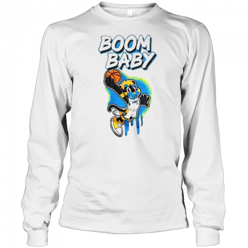 Boom Baby Indiana Pacers 2025 NBA Playoffs shirt Long Sleeved