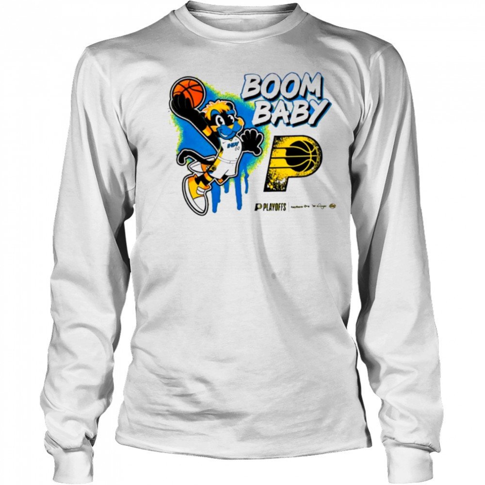 Boomer Boom Baby Indiana Pacers 2025 NBA Playoffs shirt Long Sleeved