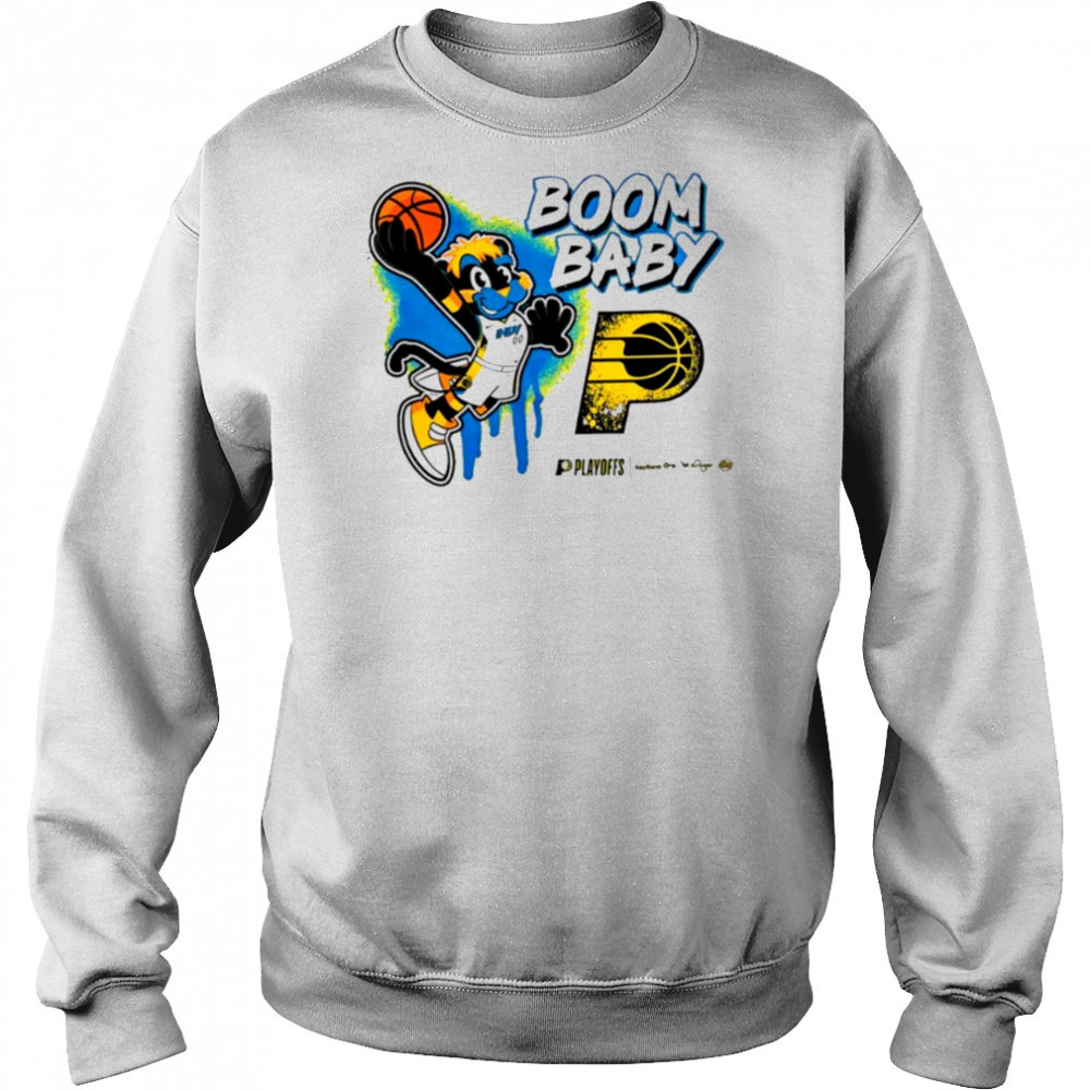 Boomer Boom Baby Indiana Pacers 2025 NBA Playoffs shirt Hoodie