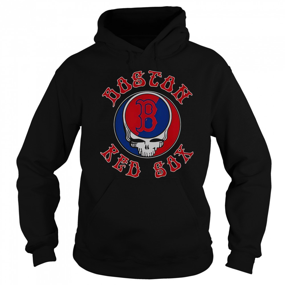 Boston Red Sox X Grateful Dead Skull T-Shirt Sweatshirt