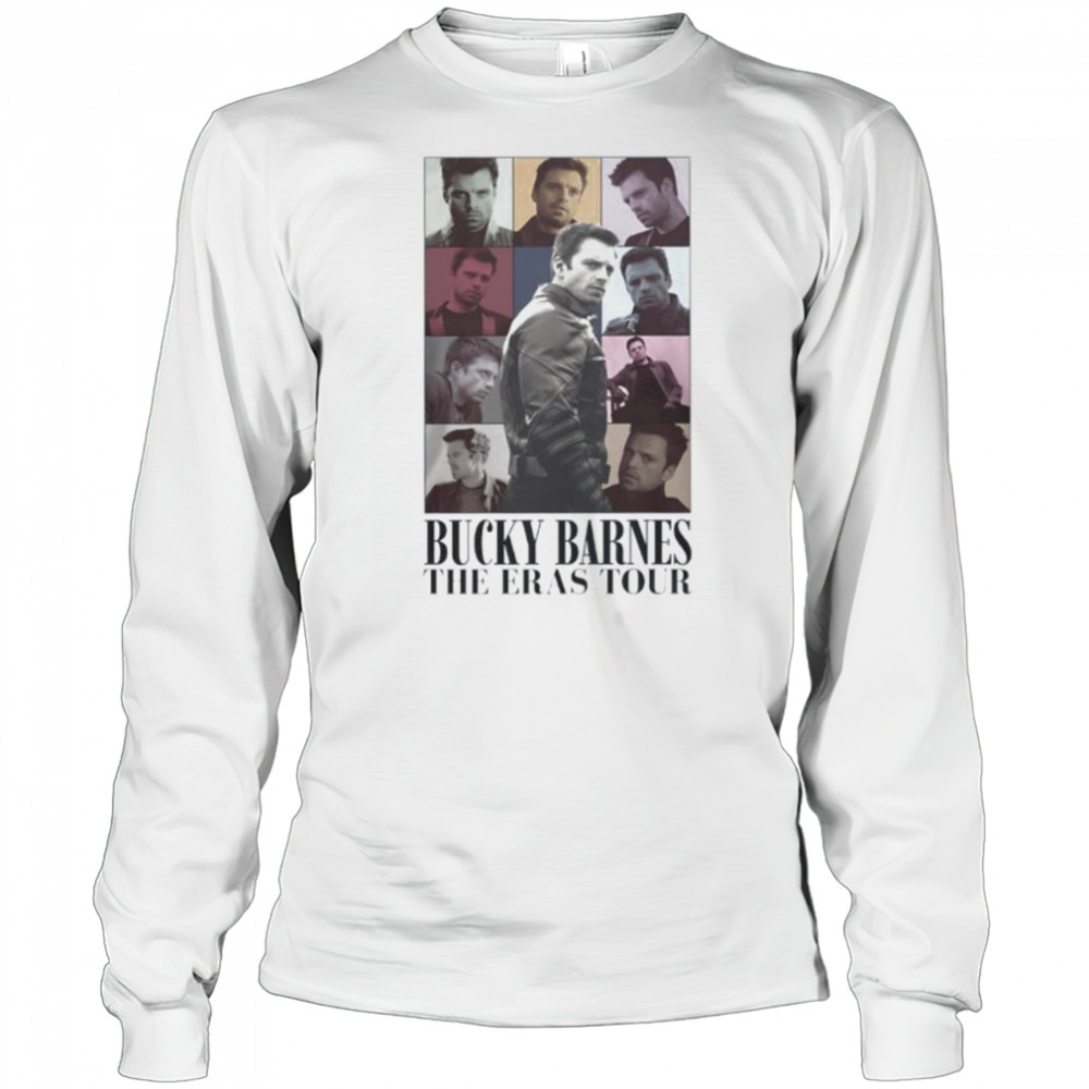 Bucky Barnes the eras tour shirt Long Sleeved
