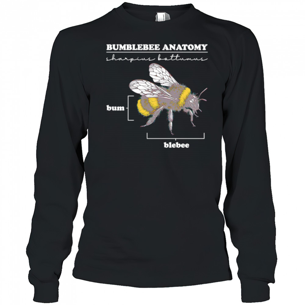 Bumblebee Anatomy shirt Long Sleeved