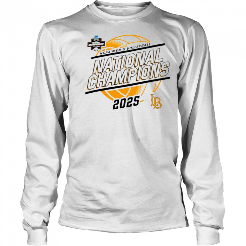 Cal State Long Beach The Beach 2025 NCAA Men’s Volleyball National Champions shirt Long Sleeved