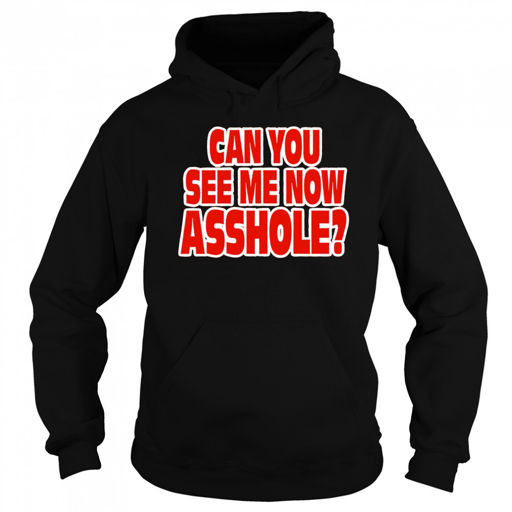 Can you see me now Asshole shirt Sweatshirt