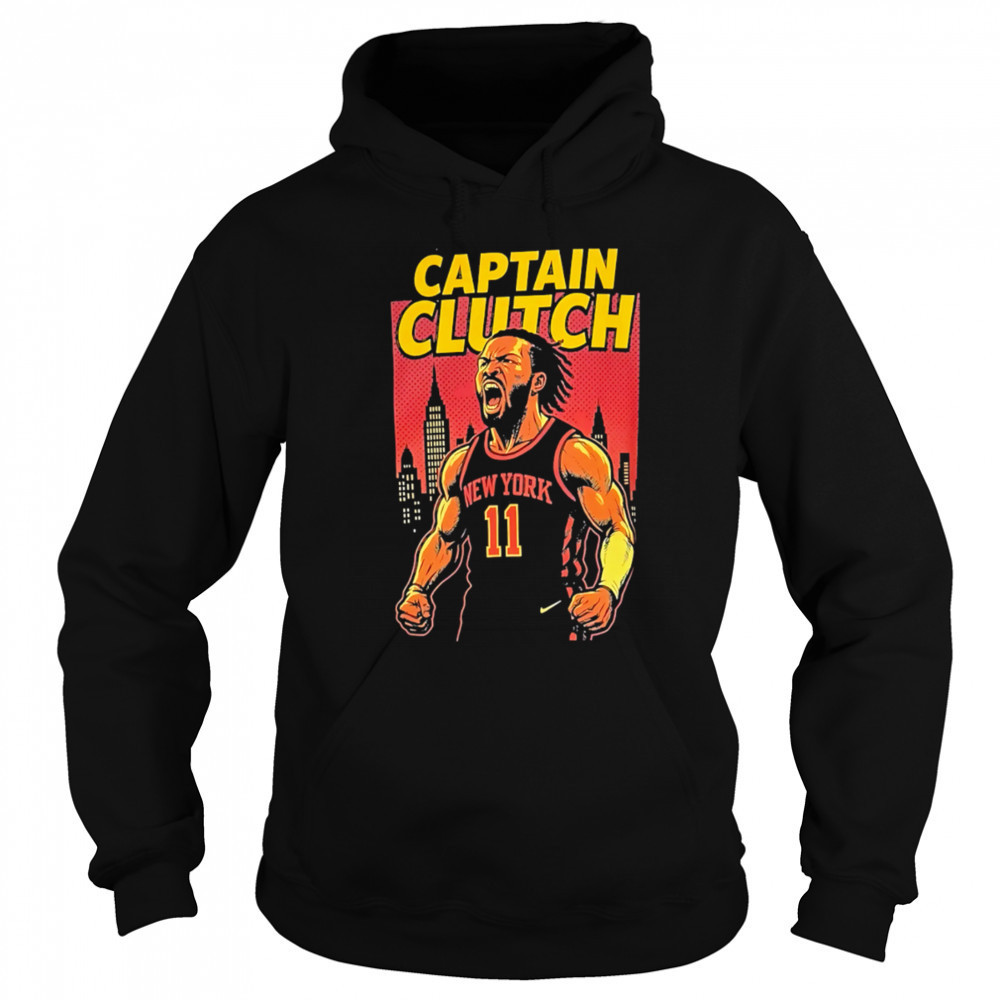 Captain Clutch Jalen Brunson scream Knicks shirt Sweatshirt