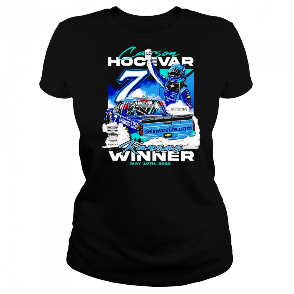 Carson Hocevar Kansas winner shirt Women's T-shirt