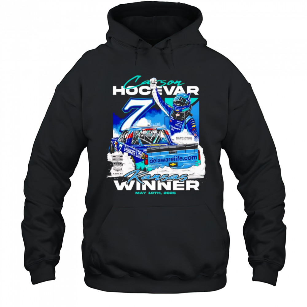 Carson Hocevar Kansas winner shirt Hoodie