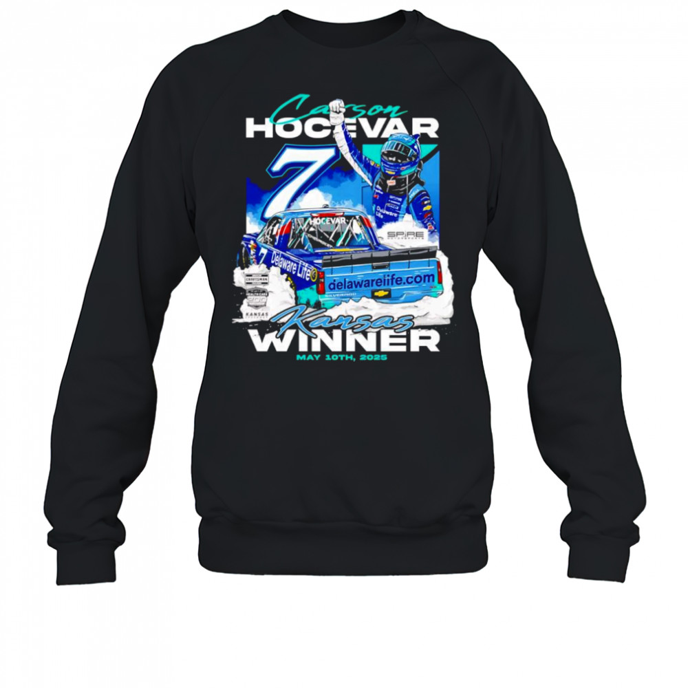 Carson Hocevar Kansas winner shirt Sweatshirt