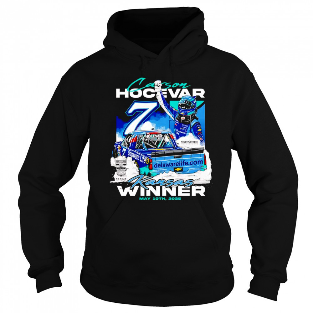 Carson Hocevar Kansas winner shirt Sweatshirt