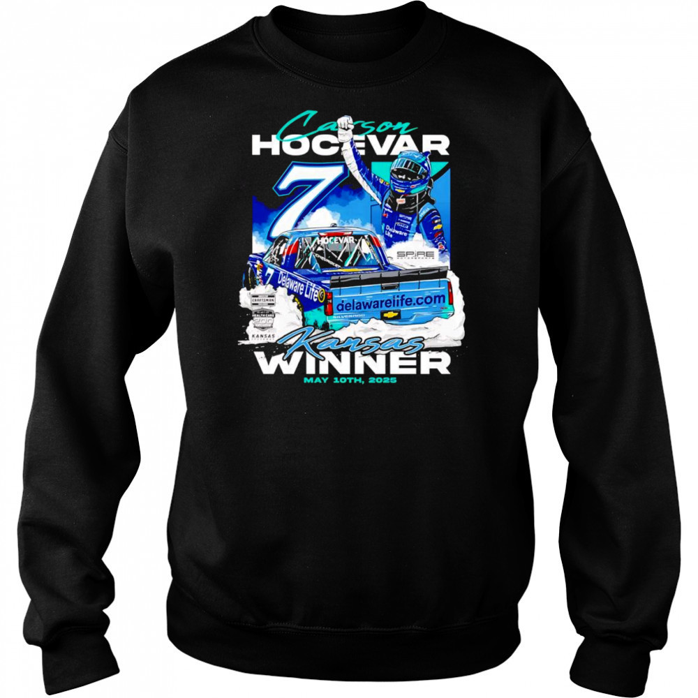 Carson Hocevar Kansas winner shirt Hoodie