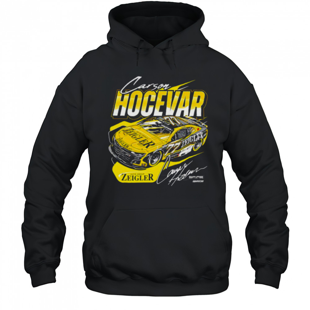 Carson Hocevar No 77 Chevrolet ZL1 for Spire Motorsports 2025 shirt Hoodie