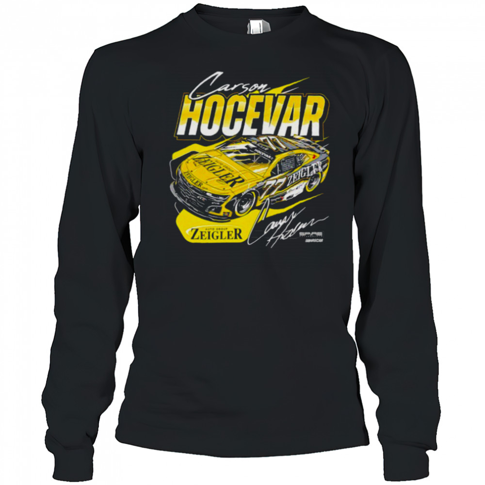 Carson Hocevar No 77 Chevrolet ZL1 for Spire Motorsports 2025 shirt Long Sleeved