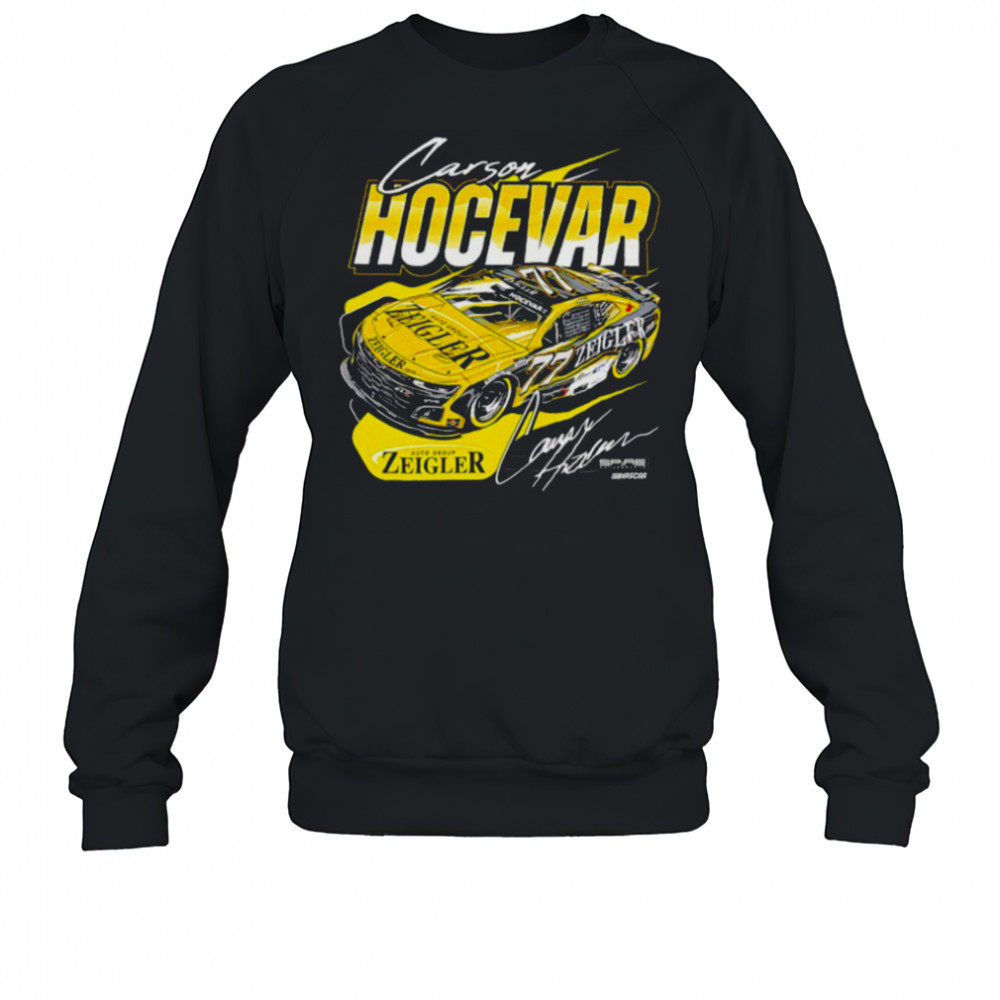 Carson Hocevar No 77 Chevrolet ZL1 for Spire Motorsports 2025 shirt Sweatshirt