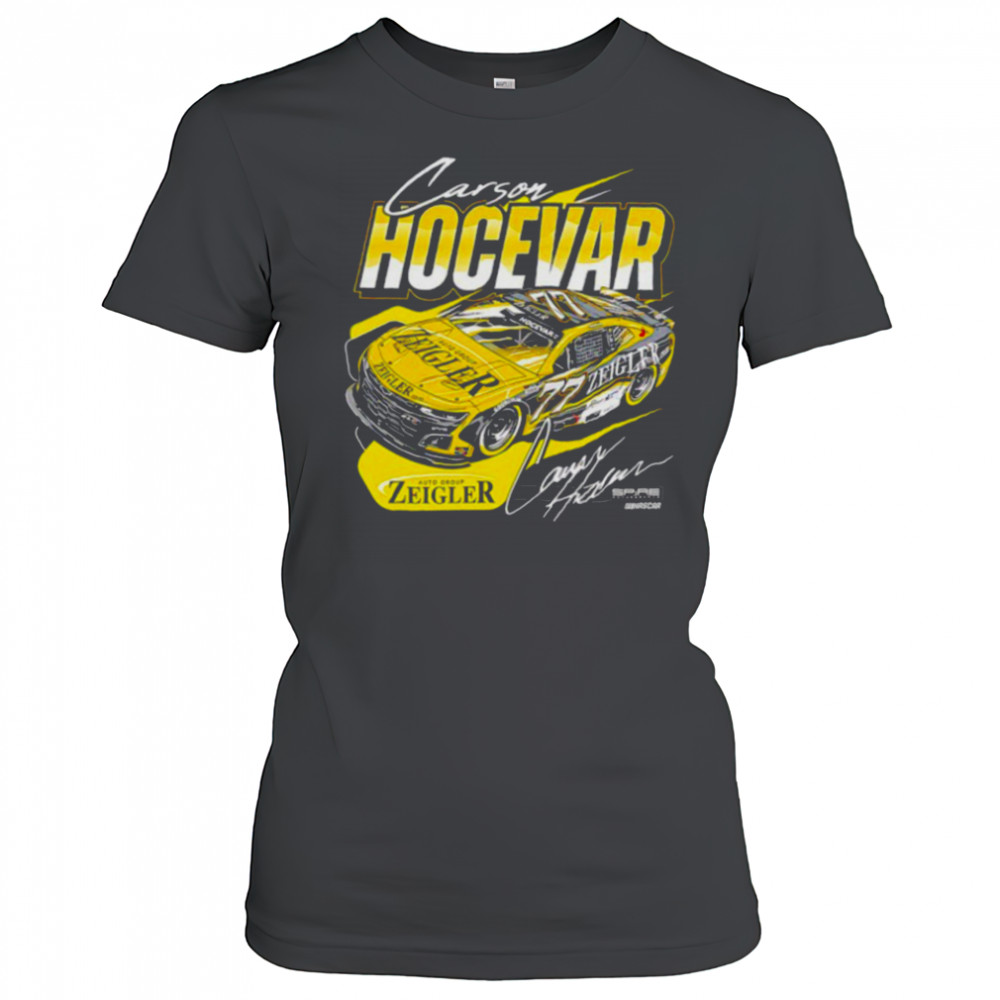 Carson Hocevar No 77 Chevrolet ZL1 for Spire Motorsports 2025 shirt Women's T-shirt
