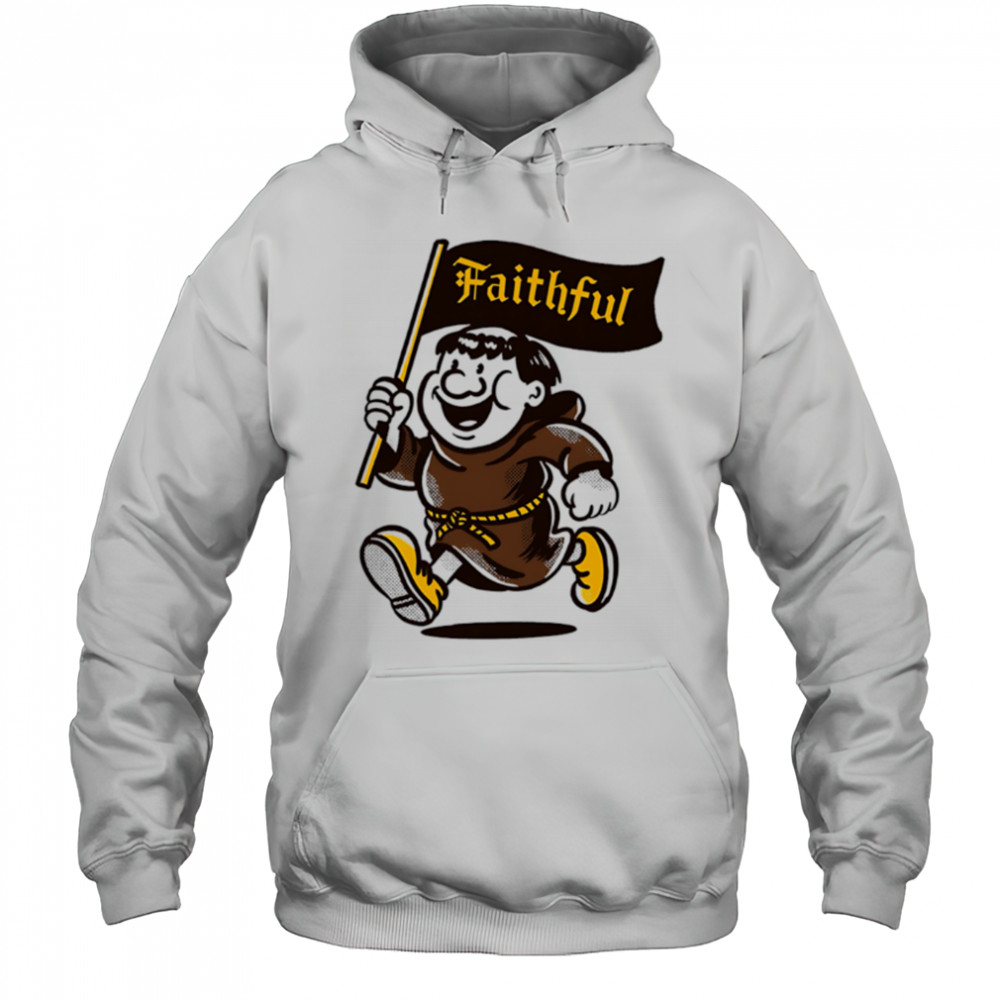 Cartoon Monk San Diego Padres Faithful shirt Hoodie