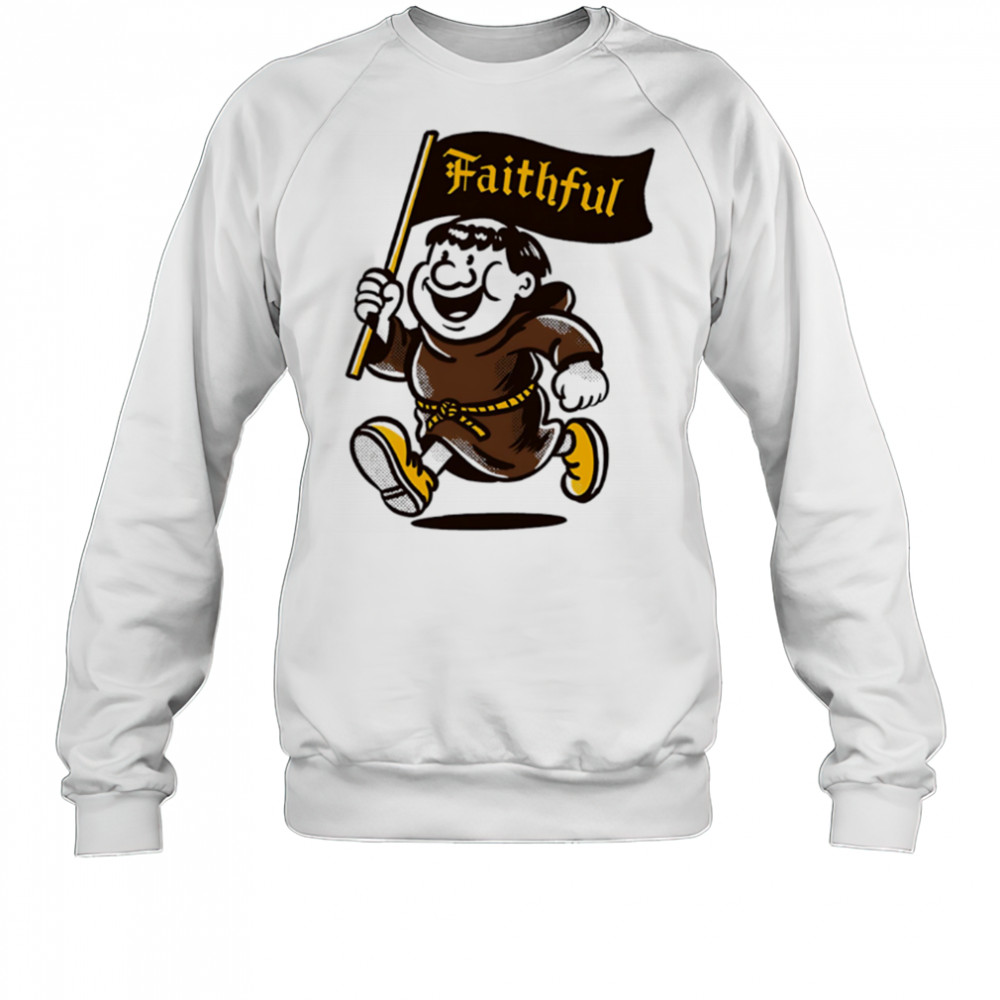 Cartoon Monk San Diego Padres Faithful shirt Sweatshirt