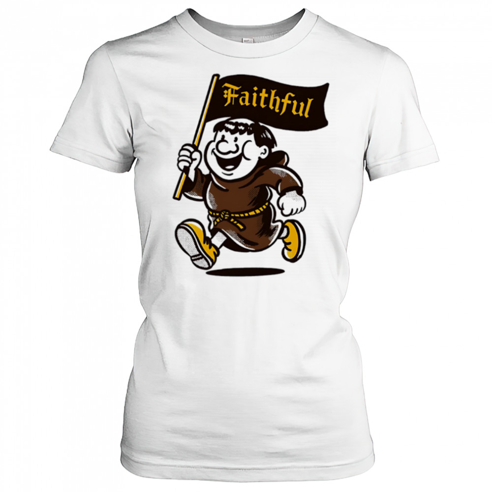 Cartoon Monk San Diego Padres Faithful shirt Women's T-shirt