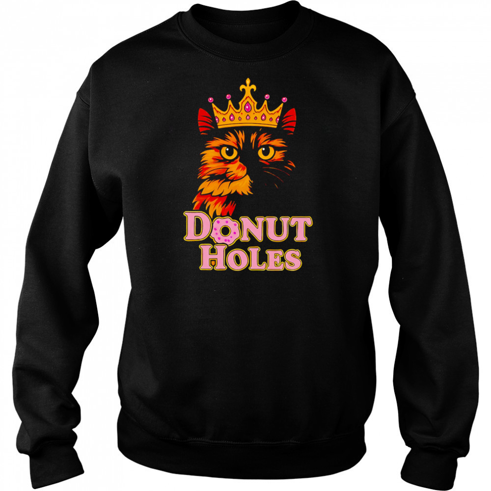 Cat King Donut Holes shirt Hoodie