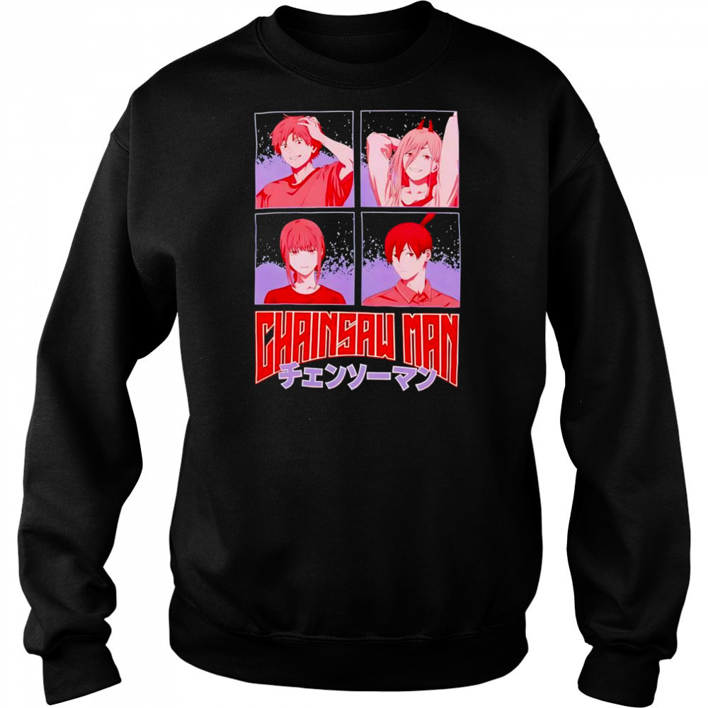 Chainsaw Man Tonal Group shirt Hoodie