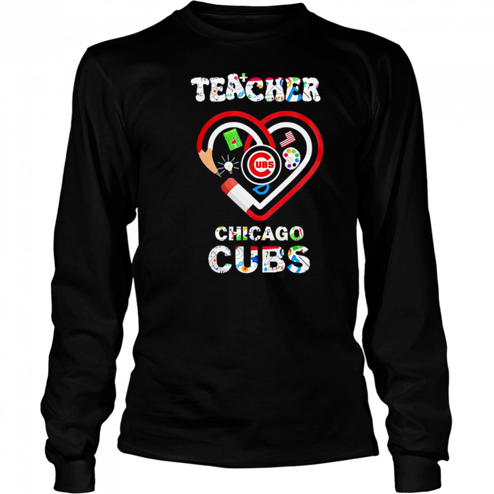 Chicago Cubs Teacher Appreciation Night 2025 Limited shirt Long Sleeved