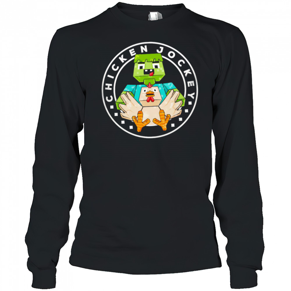 Chicken cube solver robot shirt Long Sleeved