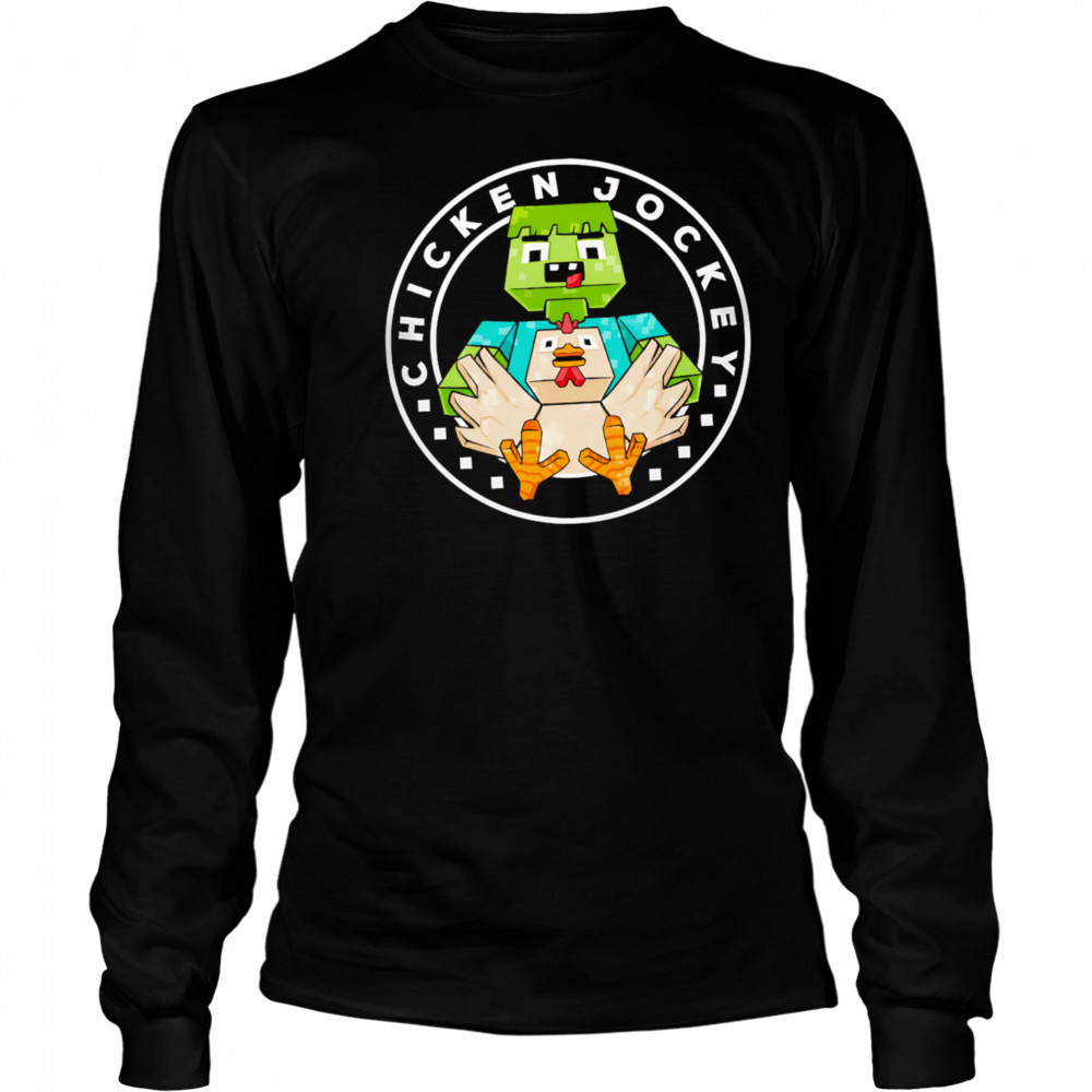 Chicken cube solver robot shirt Long Sleeved