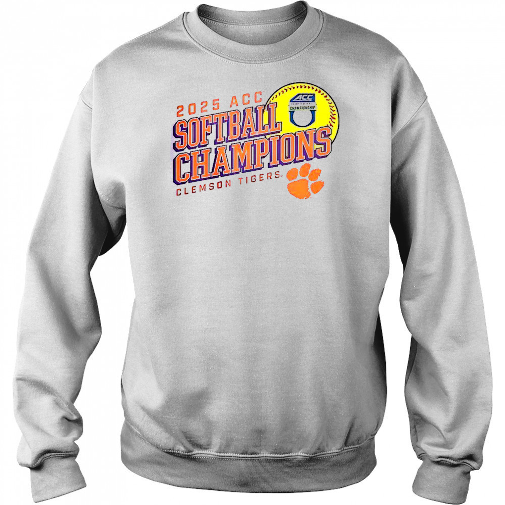Clemson Tigers Women’s 2025 ACC Softball Conference Tournament Champions Next Batter T-Shirt Hoodie