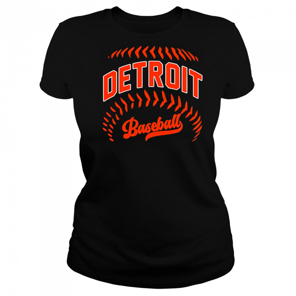 Detroit Baseball Minimalist Style vintage 90s shirt Women's T-shirt