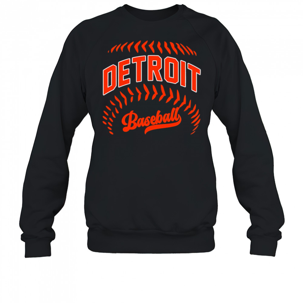 Detroit Baseball Minimalist Style vintage 90s shirt Sweatshirt