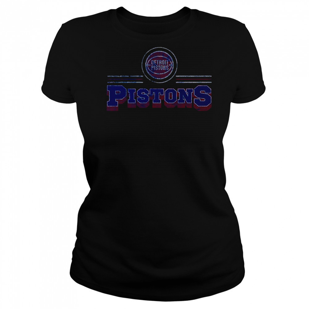 Detroit Pistons Fan Banner T-Shirt Women's T-shirt