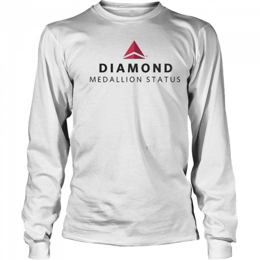 Diamond Medallion Status Delta T-shirt Long Sleeved