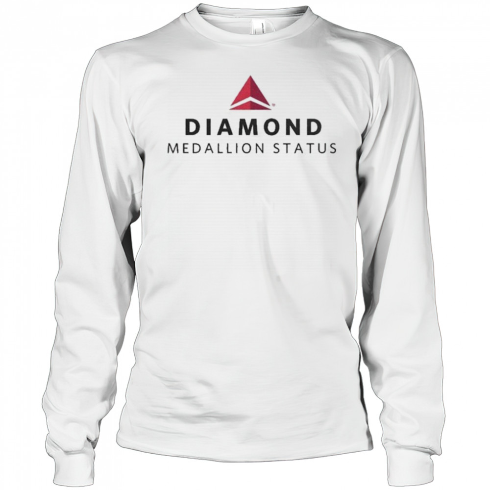 Diamond Medallion Status Delta T-shirt Long Sleeved