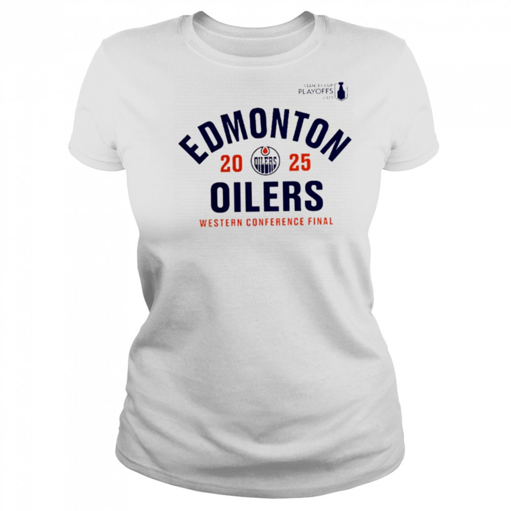 Edmonton Oilers Western Conference Final 2025 Stanley Cup Playoffs shirt Women's T-shirt