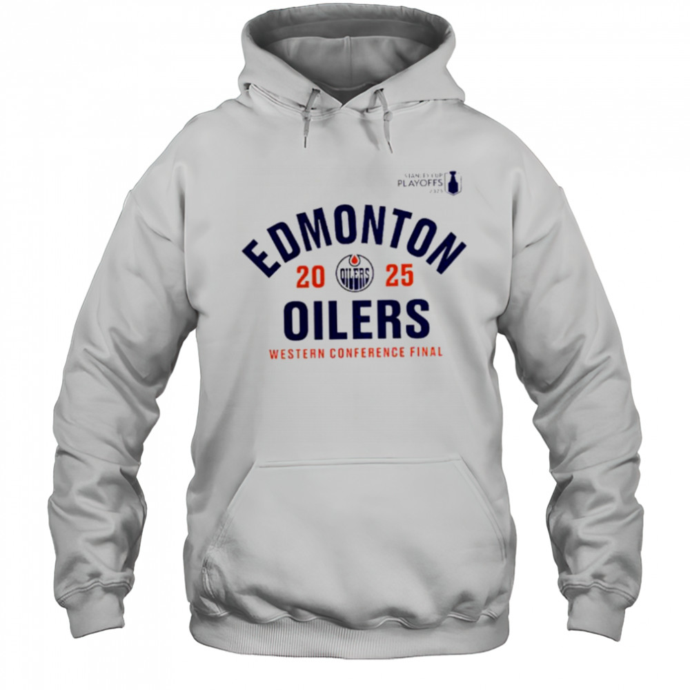 Edmonton Oilers Western Conference Final 2025 Stanley Cup Playoffs shirt Hoodie